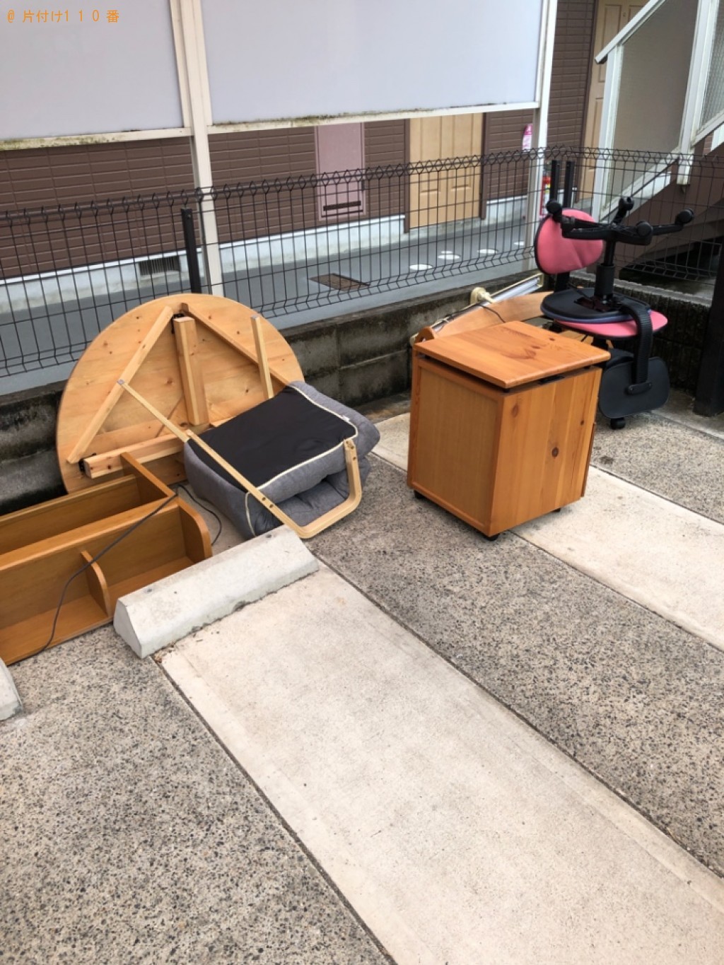 【大津市】学習机、椅子、座椅子等の回収・処分ご依頼 お客様の声