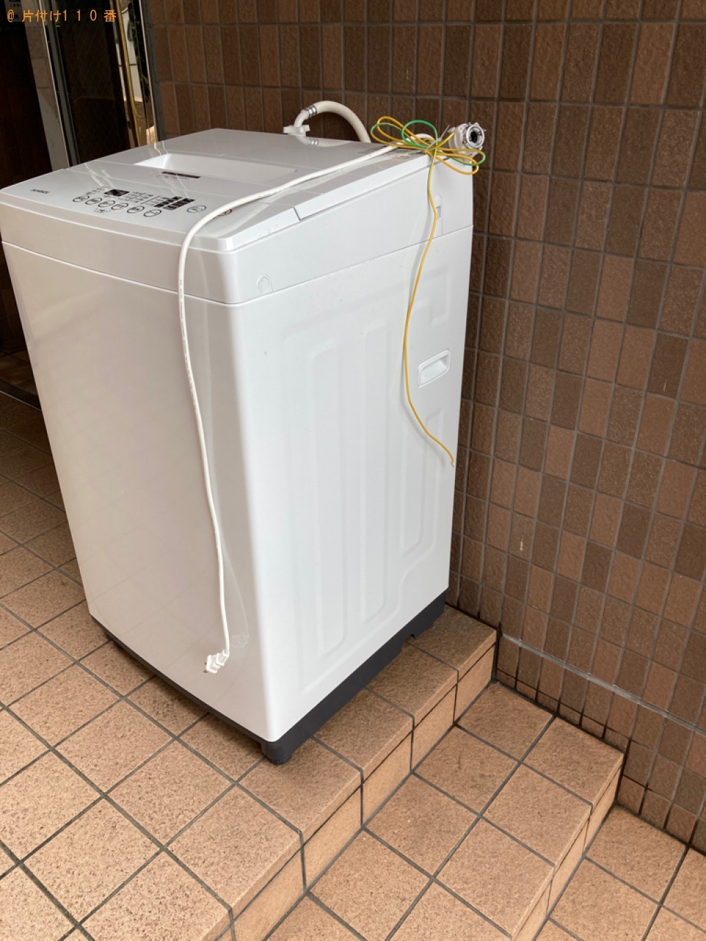 【大津市】洗濯機の回収・処分ご依頼　お客様の声